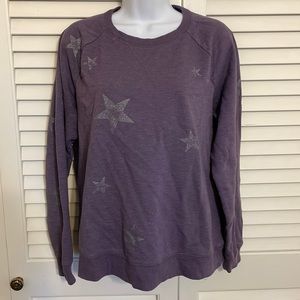 Sonoma star pattern sweatshirt